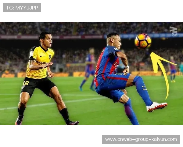 内马尔挑球过人动作连贯华丽